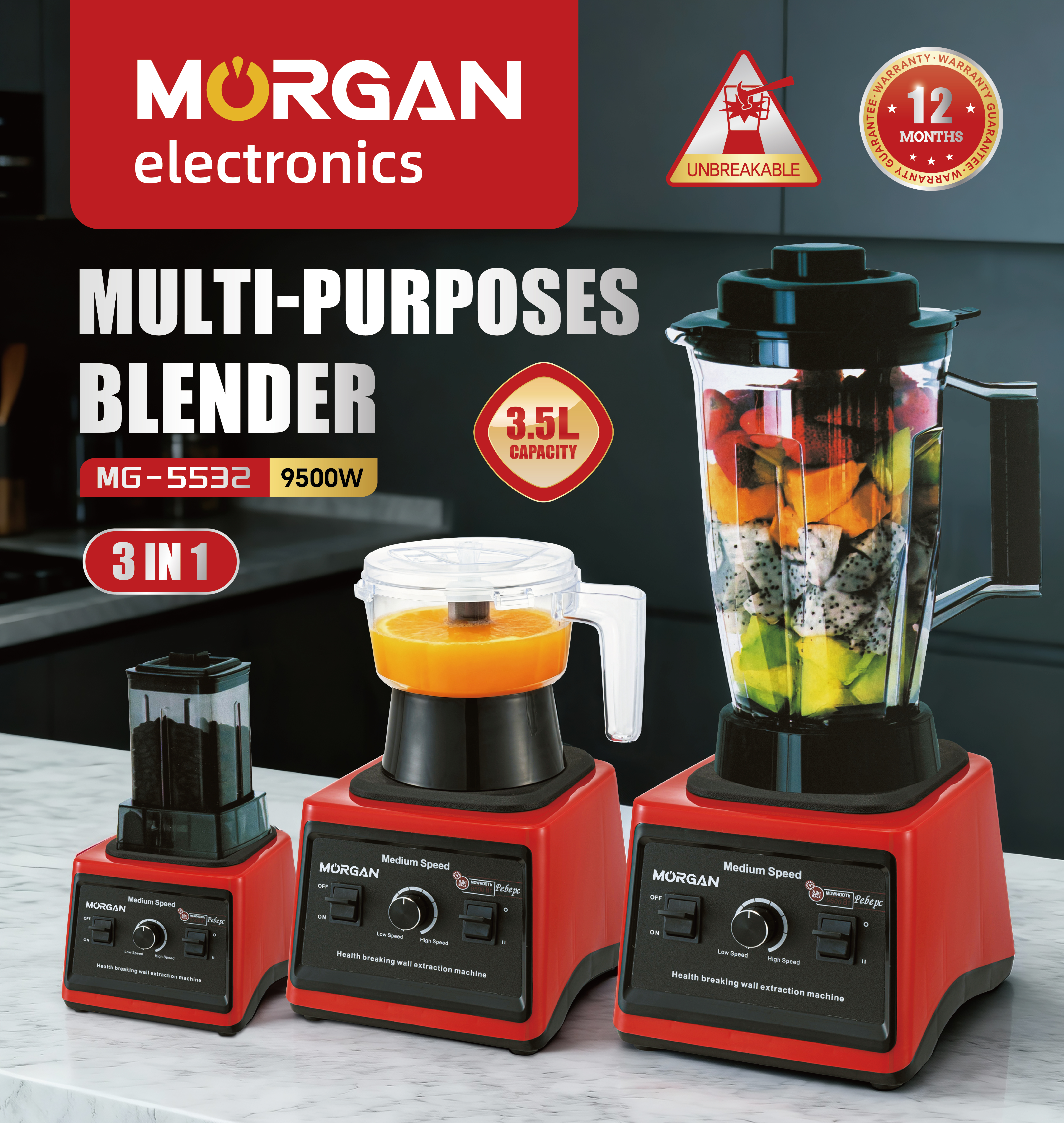 3in1  Blender