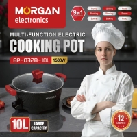 Electric Cooking pot 10L Black