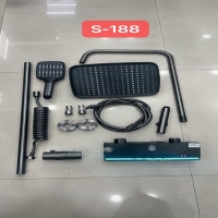 Shower SET Aluminium Grey