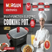 12L Cooking pot Black 